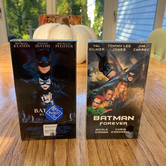 Batman Returns VHS set